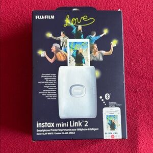 Fujifilm Instax Mini Link 2 Smartphone Printer - White
